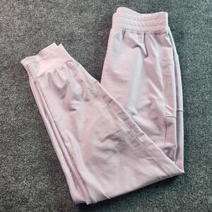 Becco Womens Joggers Lounge Pants Workout Training Casual Purple Size M